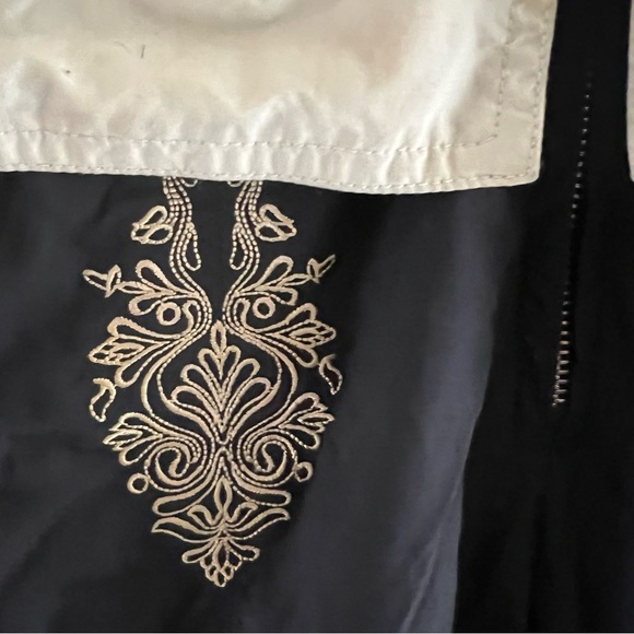 BOGNER Custom Ski Suit Embroidered Tan Black Snowboard Pants - Picture 7 of 11